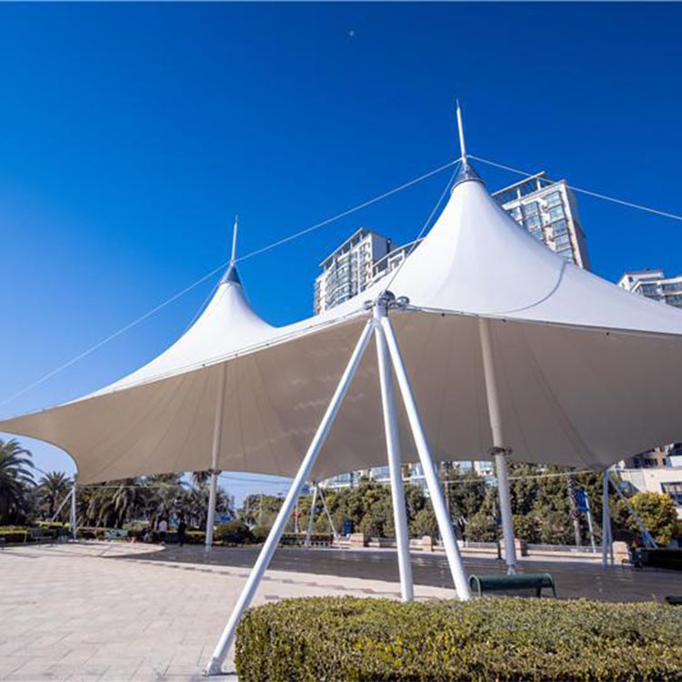 洛宁县膜结构景观棚