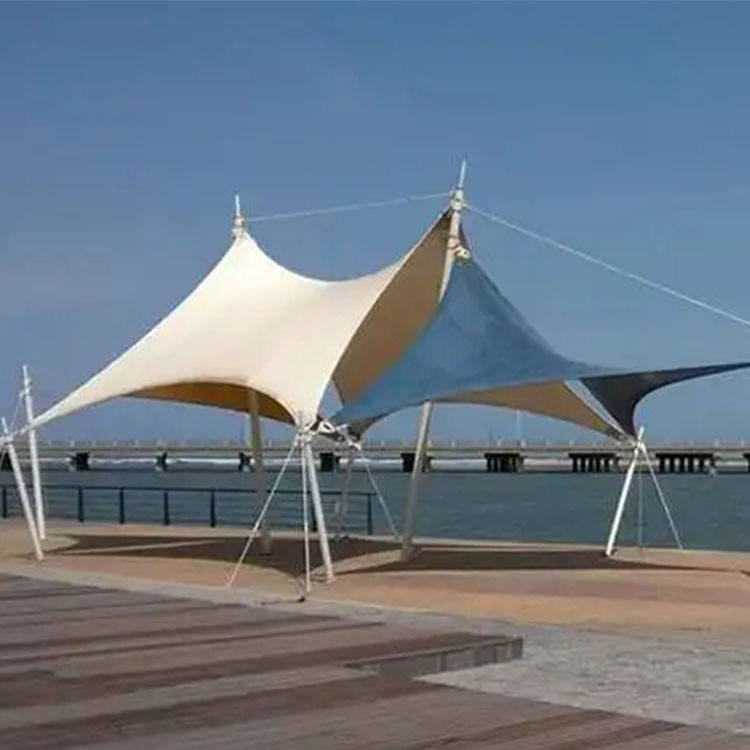 洛宁县膜结构景观棚