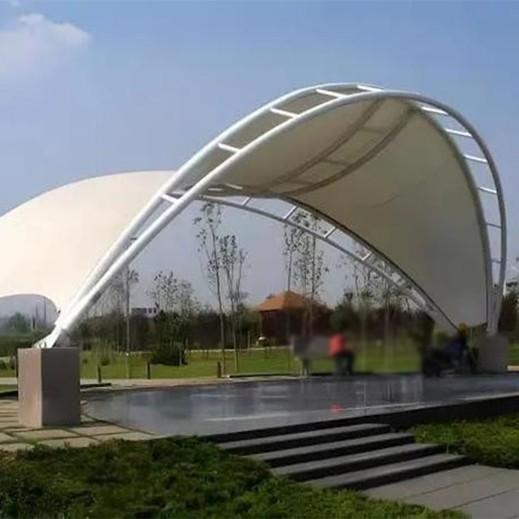 洛宁县膜结构景观棚