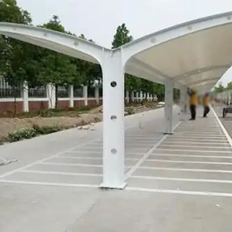 洛宁县膜结构电动车棚