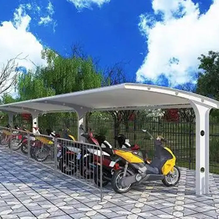 洛宁县膜结构电动车棚